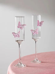 Flûte à Champagne en Verre Élégante