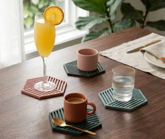 5 Sous Verres Silicone