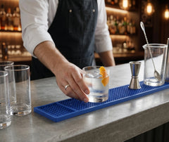 Tapis de Bar Long (Bleu)