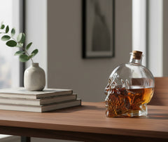 Verre à Cocktail Fiole Tête de Mort
