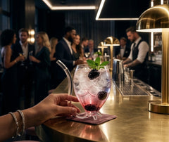 Verre à Cocktail  Paille