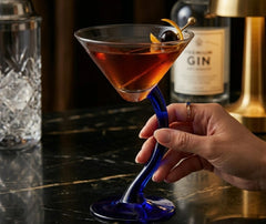Verre à Cocktail Pied Courbé