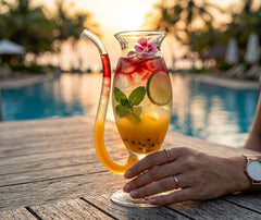 Verre Cocktail à Trompe