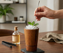 Verre à Cocktail en Bois
