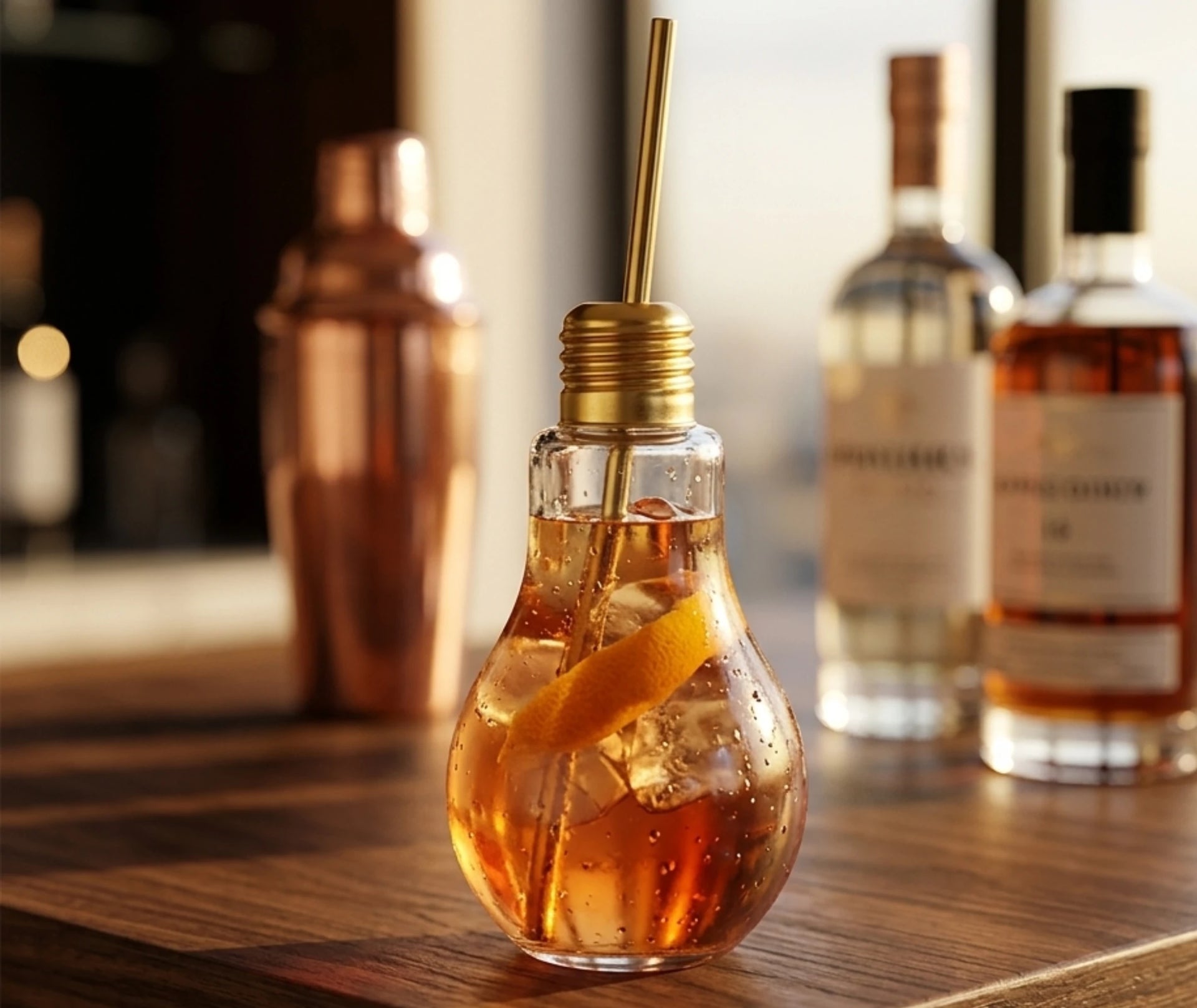 Verre cocktail ampoule - accessoire bar