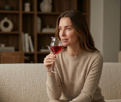 Verre à Cocktail  en Forme de Fleur