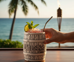 Verre Tiki Cocktail Baril