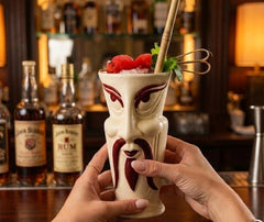 Verre Tiki Cocktail Guerrier Samouraï