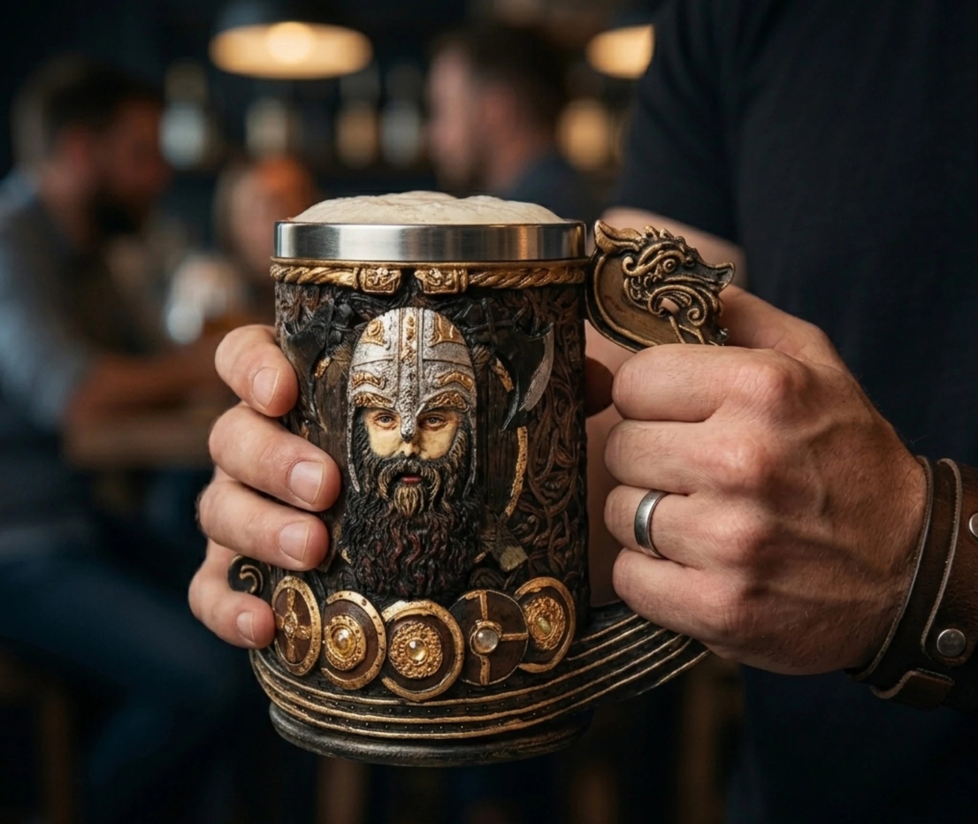 Verre à bière Viking - accessoire bar original