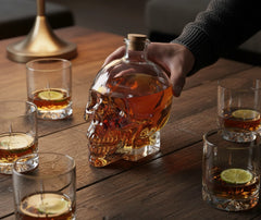 Verre à Cocktail Fiole Tête de Mort