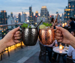 Verre Cocktail Moscow Mule Noir