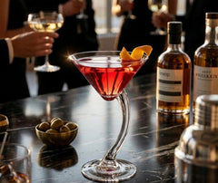 Verre à Cocktail Pied Courbé