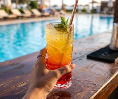 Verre à Cocktail Tiki Transparent