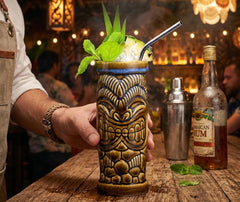 Verre à Cocktail Tiki Typique