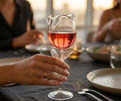 Verre à Cocktail  en Forme de Fleur