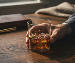 Verre à Whisky Balle Incrustée