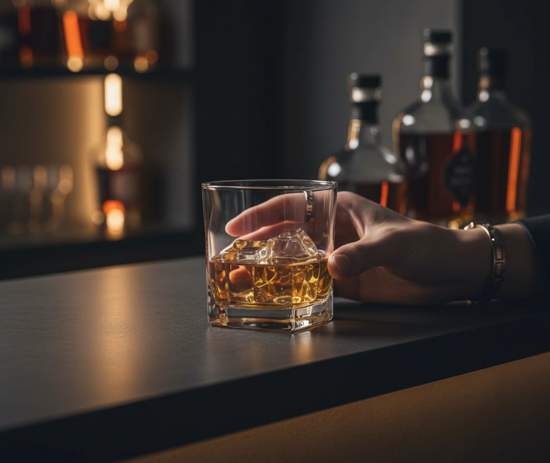 Verre à whisky fond épais - lot de 6 verres premium