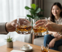 Verre à whisky japonais - design asiatique