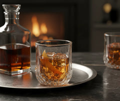 Verre à Whisky Motif Diamants