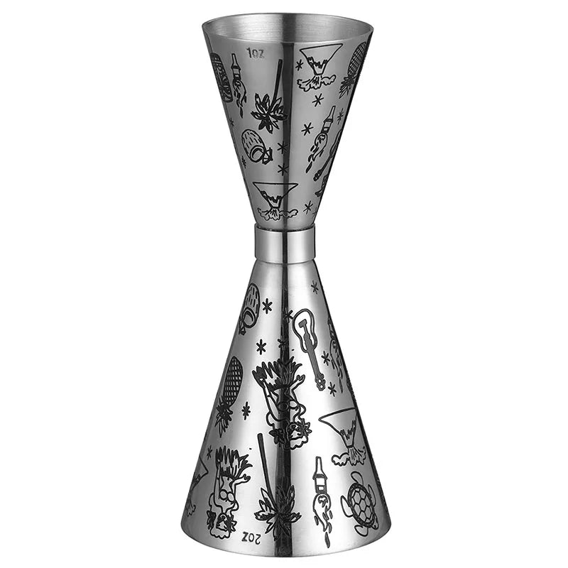 Jigger en Acier Inoxydable 30/60ML • Boutique du Cocktail Jigger en Acier Inoxydable 30/60ML • Boutique du Cocktail