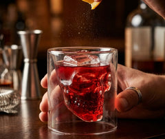 Verre à Cocktail Tête de Mort