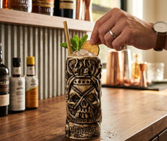 Verres Tiki Crâne Gothique