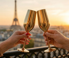 Verres à Champagne En Acier Inoxydable