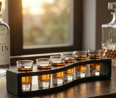 Verres à Shot Support Ondulé