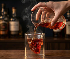 Verre à Cocktail Tête de Mort
