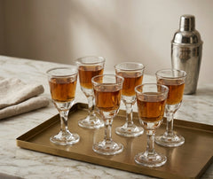 6 Verres à Shot pour Rhum