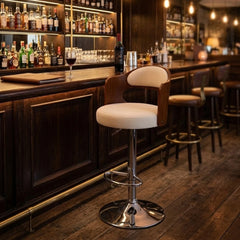 Chaise de Bar Pivotante et Réglable en Hauteur