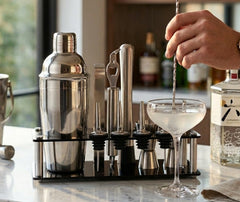 Coffret Cocktail Noir Moderne