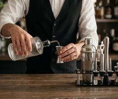 Coffret Cocktail Noir Moderne
