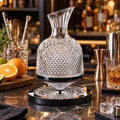 Carafe à Whisky Rotative 1,5 L - mise en scène bar