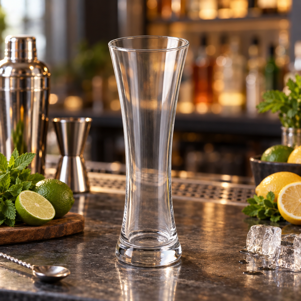 Verre à Cocktail en Verre avec Anse - mise en scène bar