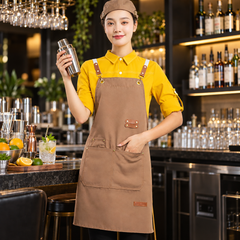 Tablier Barman  en Toile Canvas - mise en scène bar