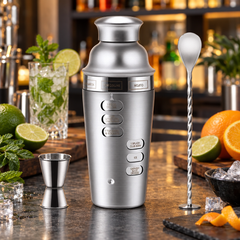 Kit Shaker à Cocktail avec Recettes - mise en scène bar