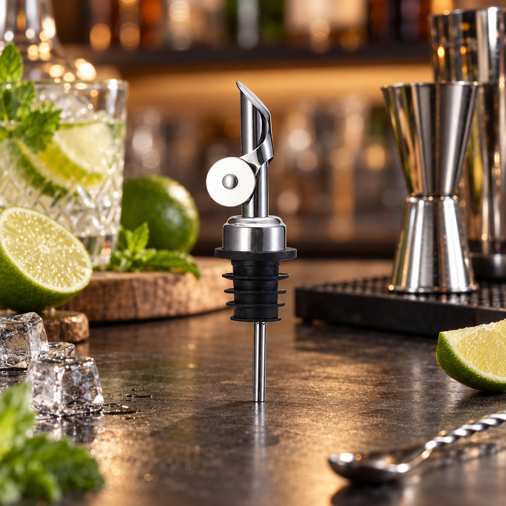 Bec Verseur en Acier Inoxydable - mise en scène bar