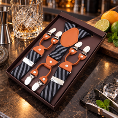 Bretelles Homme Élastiques Réglables - mise en scène bar