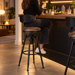 Chaise de Bar Moderne - en situation d'utilisation