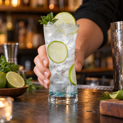 Verre à Cocktail Highball à Fond Épais - en situation d'utilisation