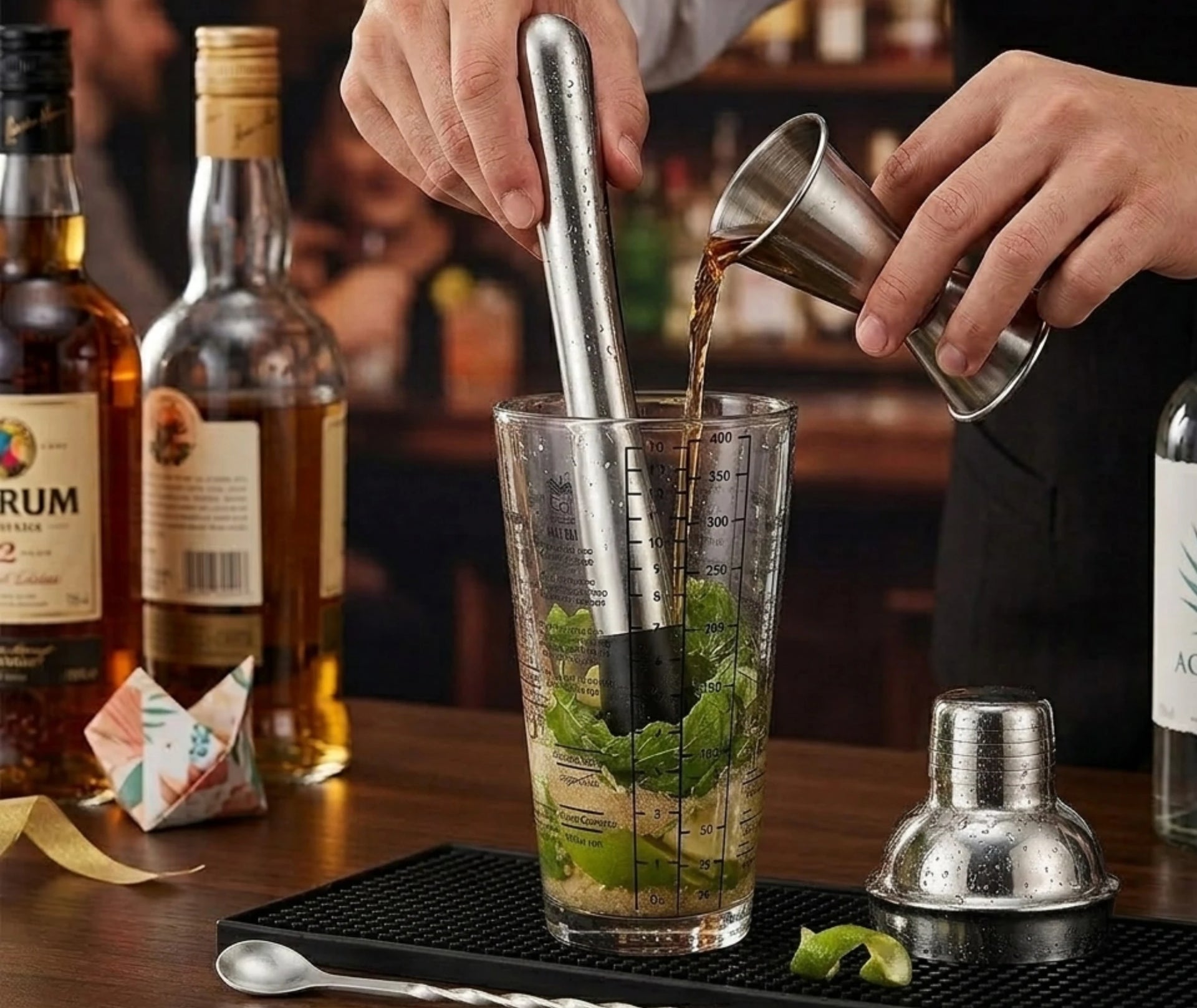 Set cocktail barman - accessoires professionnels bar
