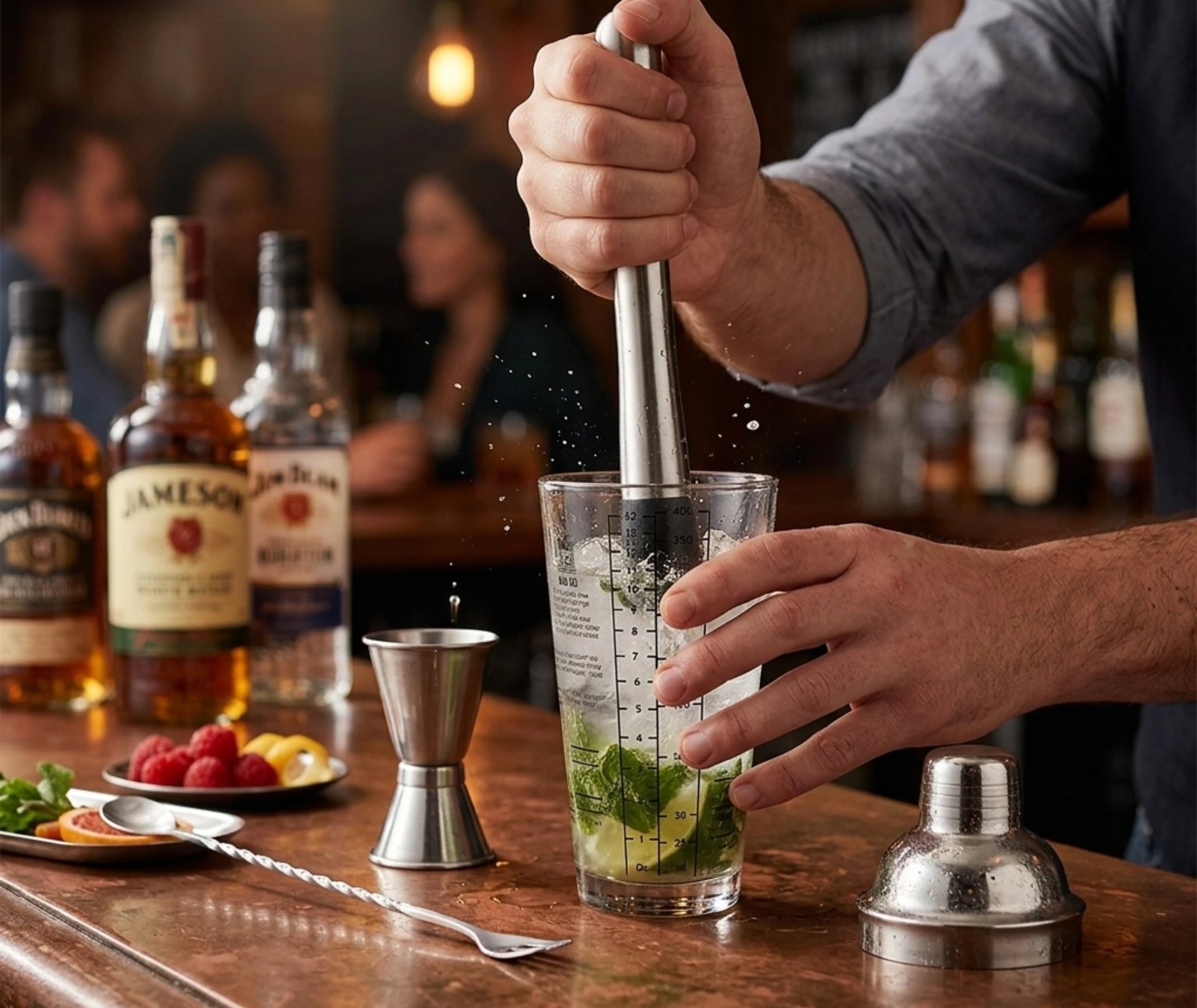 Set cocktail barman - vue de face