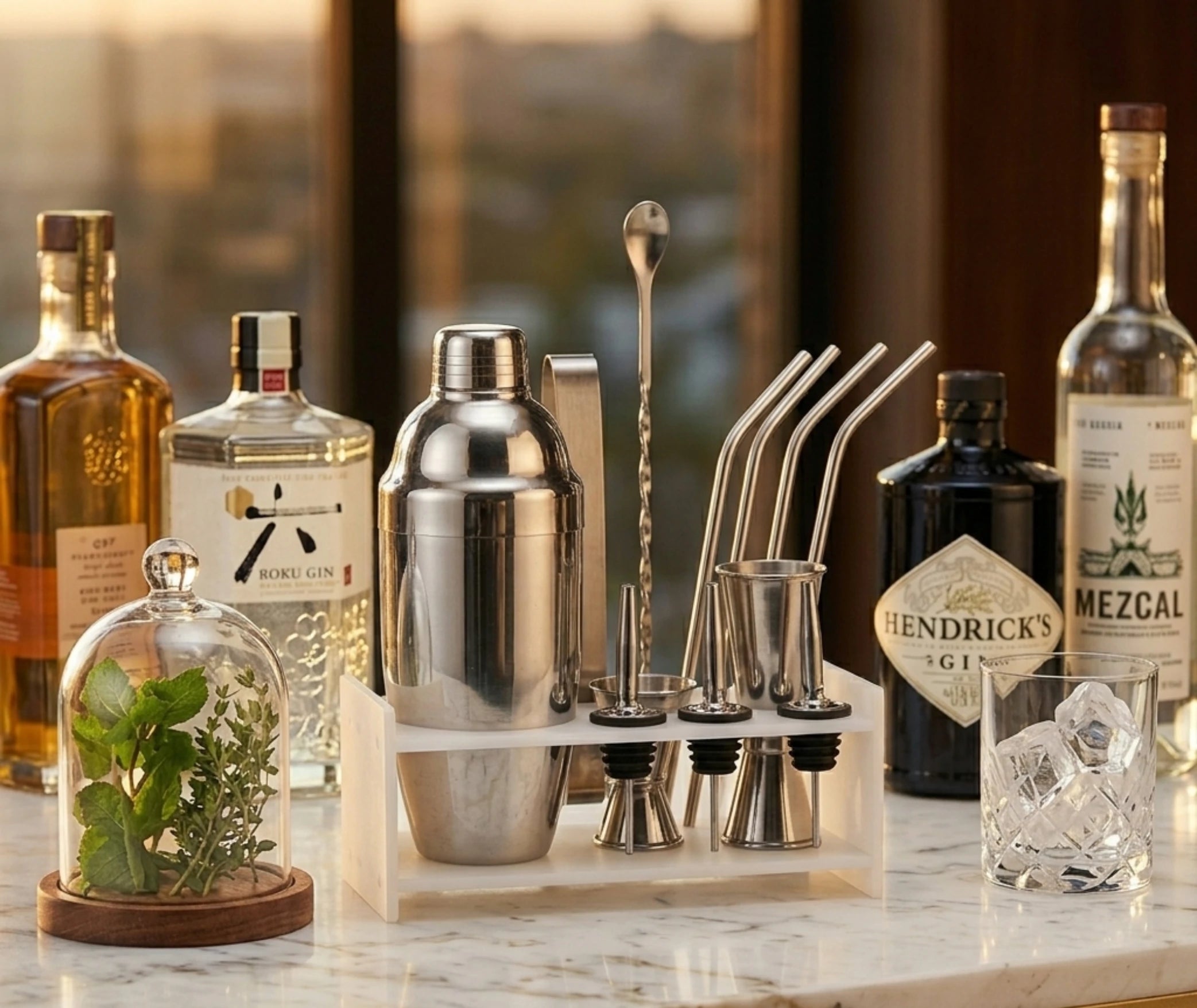 Set cocktail élégance - vue de face