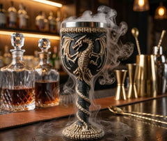 Verre à Cocktail Dragon Squelette (Halloween)