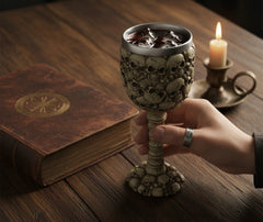 Verre à Cocktail Tête de Mort (Halloween)