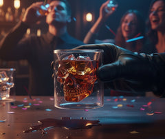 1 Verre à Shot Tête de Mort