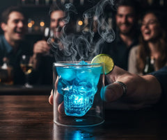 1 Verre à Shot Tête de Mort