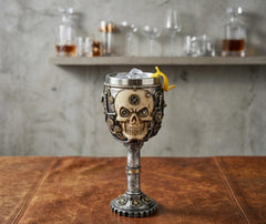 Verre à Vin  Tête de Mort (Halloween)