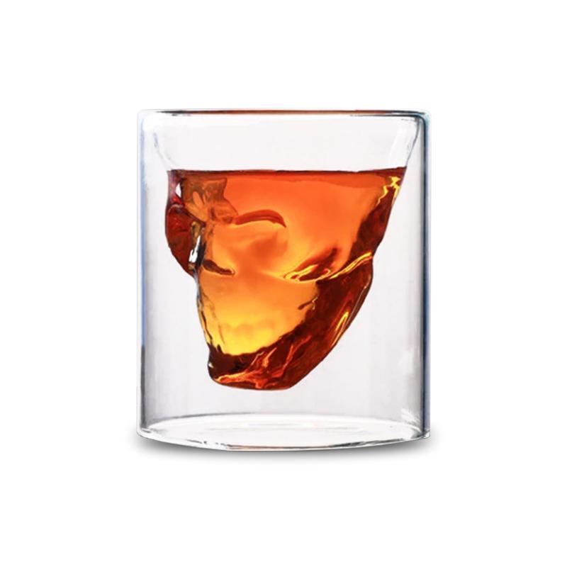 1 Verre à Shot Tête de Mort